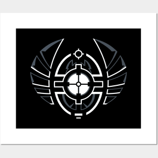 Scarab Black Posters and Art